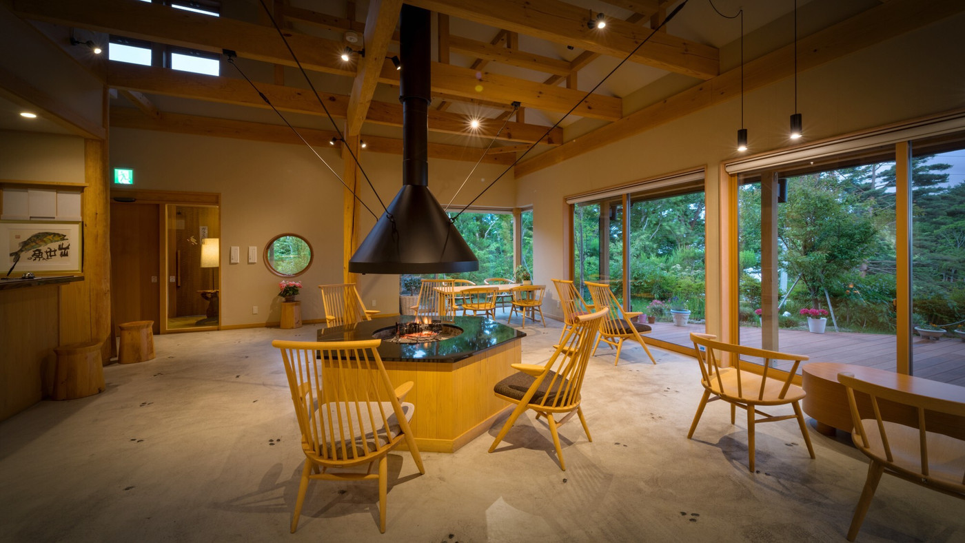 落ち着いたプライベート空間で地場産こだわりの朝食を4021513