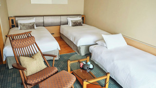 プレミアムトリプル禁煙, ジェットバス(120cmベッド2台+ソファベッド)