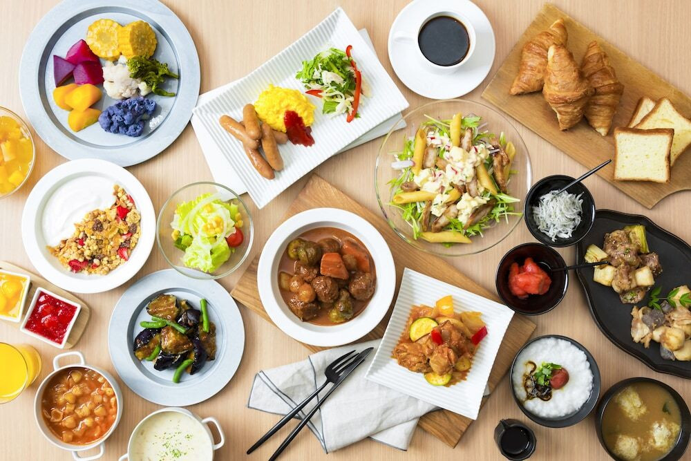 サウナ付き大浴場が嬉しい♡種類豊富な和洋ビュッフェで1日をスタート4004563