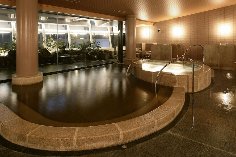 最上階にある都会のオアシスで天然温泉を満喫3982176