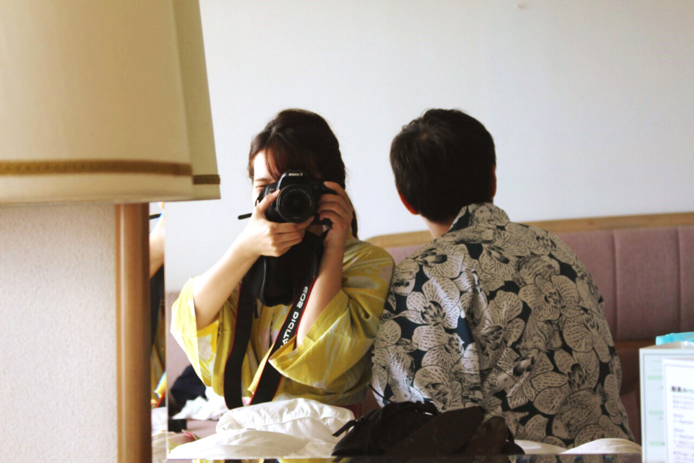 Canon一眼レフカメラで撮影