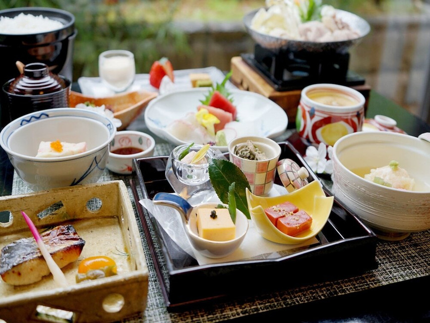 夕食一例①