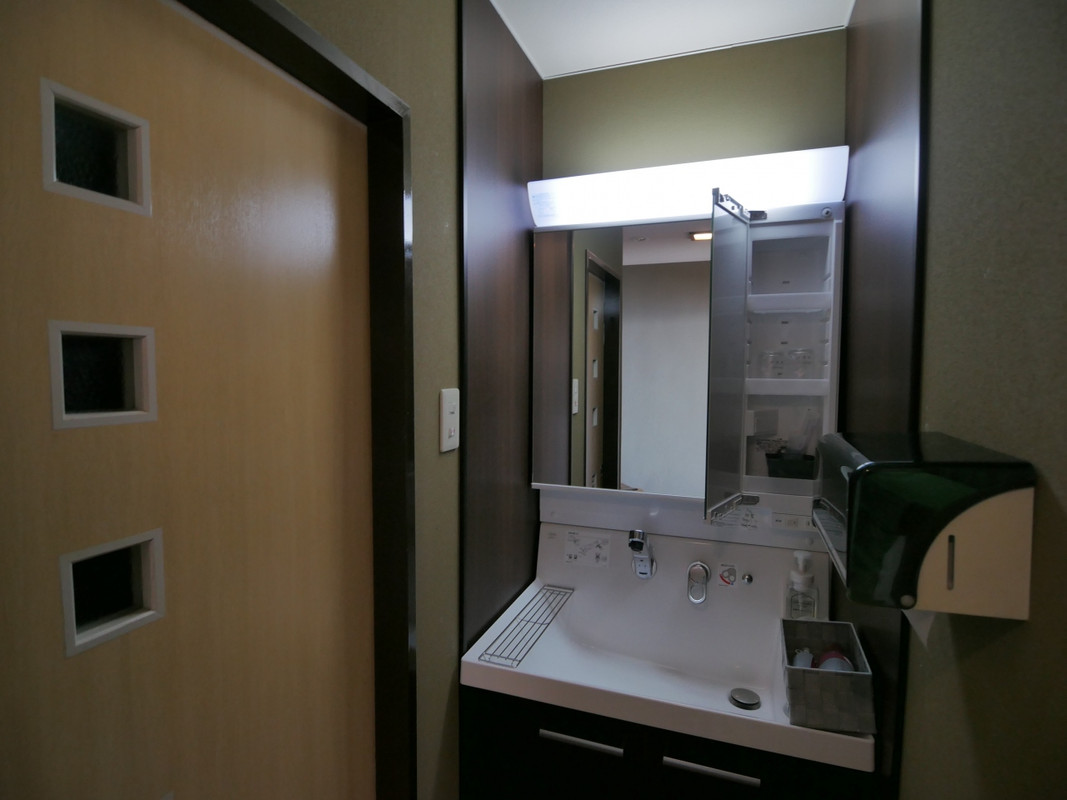 洗面所もリニューアルされ、使いやすいです。