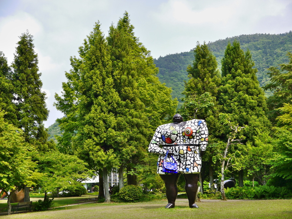 こちらで観光♪「箱根  彫刻の森美術館」3907451