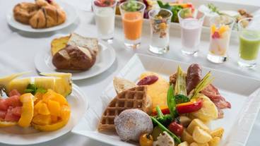 朝食ビュッフェ1 / 1