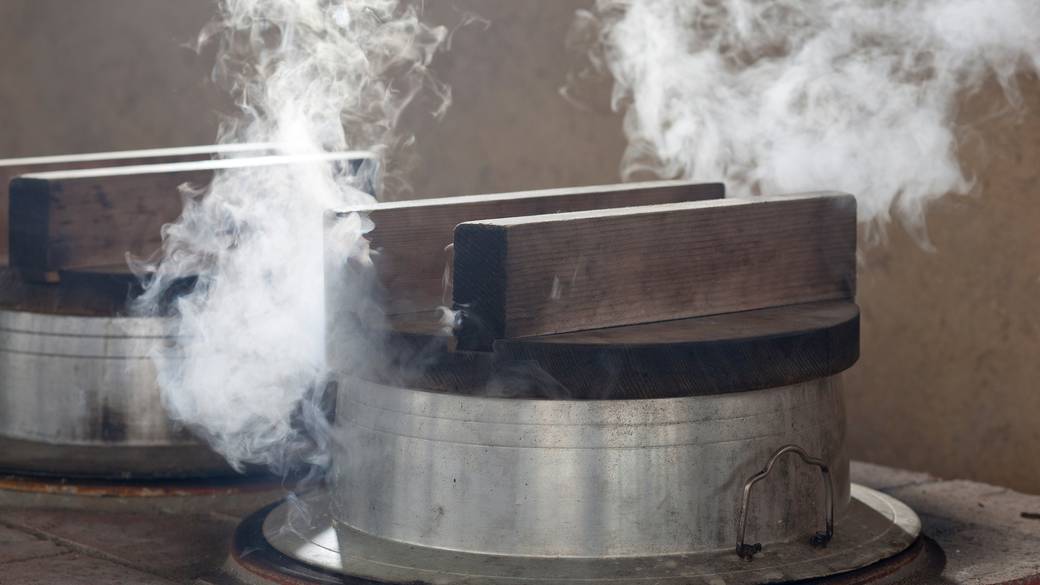 かまどご飯で
美味しい朝食 / 2