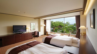 松林側洋室ツインベッドルーム [ネット限定]