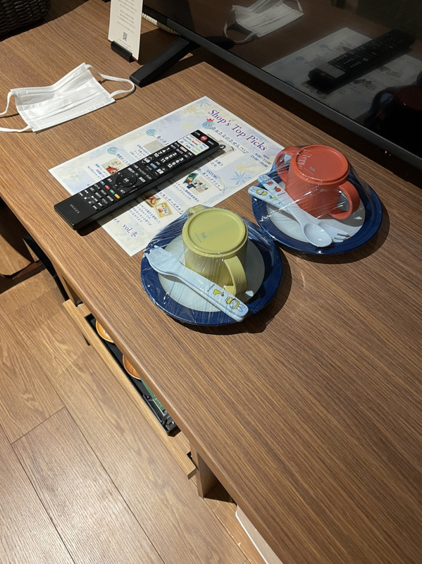 子供用のカトラリーお部屋に用意してもらいました