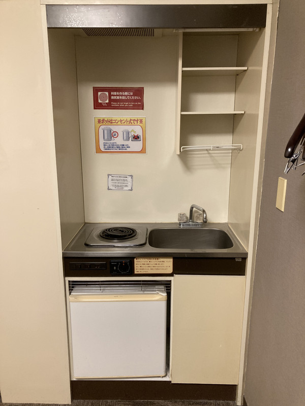 簡易キッチンがあります