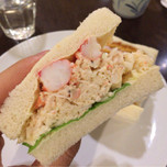 タラバ蟹のサンドイッチがうまい！札幌の喫茶店「さえら」