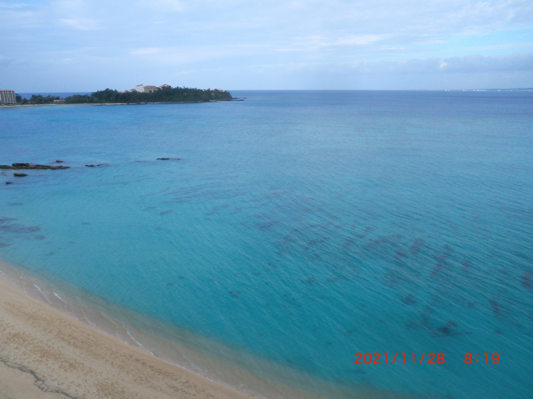 海はきれいです