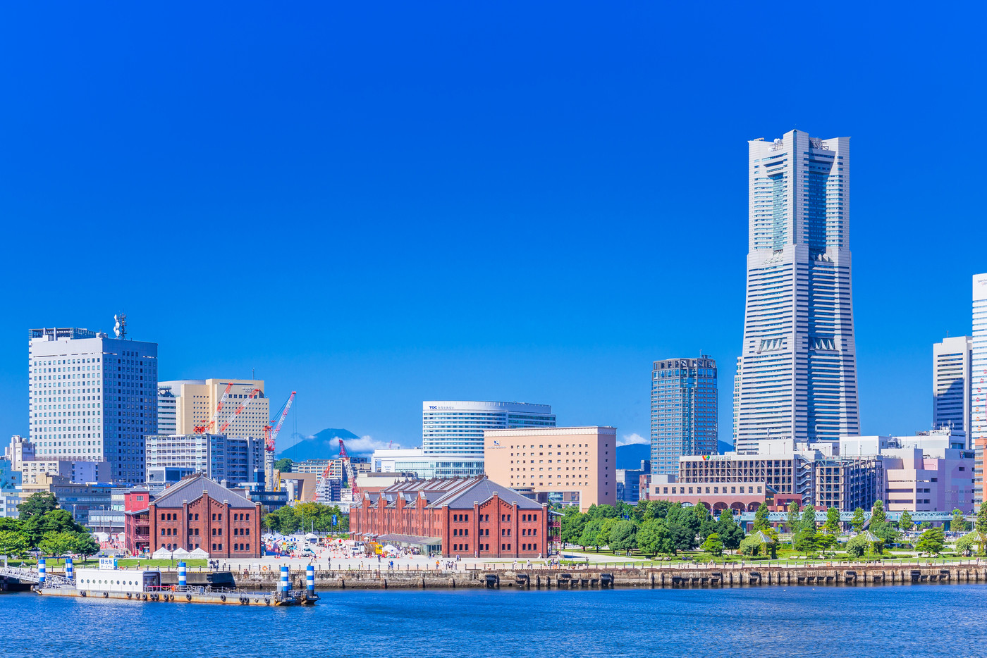 神奈川 横浜みなとみらいの風景