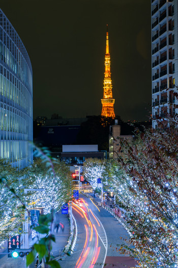 雨の日の東京駅。水たまりに写るリフレクションです。