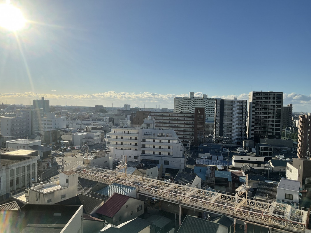 9階部屋からの眺望