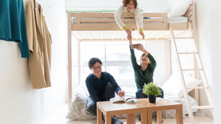 4 人部屋 共用バスルーム