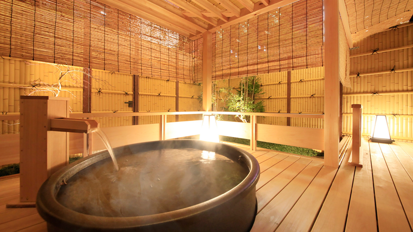 露天風呂付き客室で旅行気分♪4058449