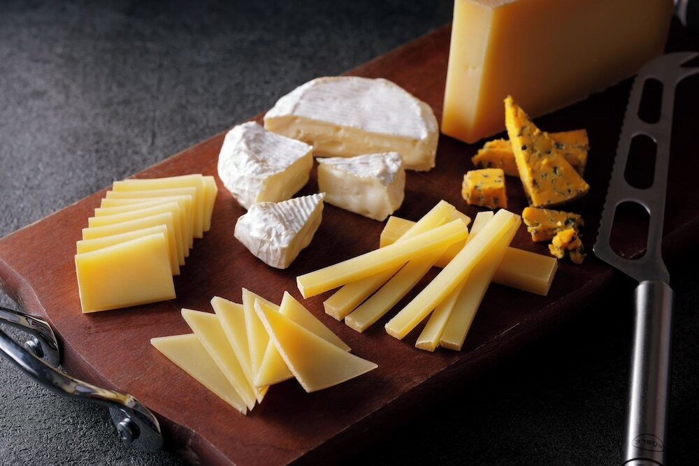 朝食ビュッフェ チーズ