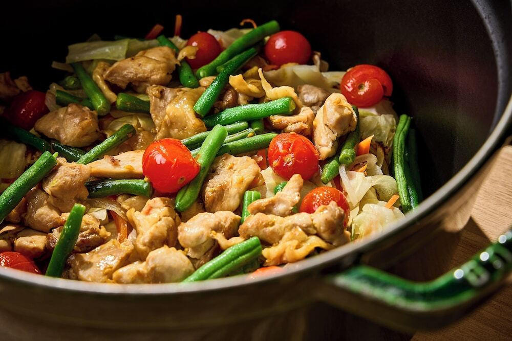 朝食ビュッフェ