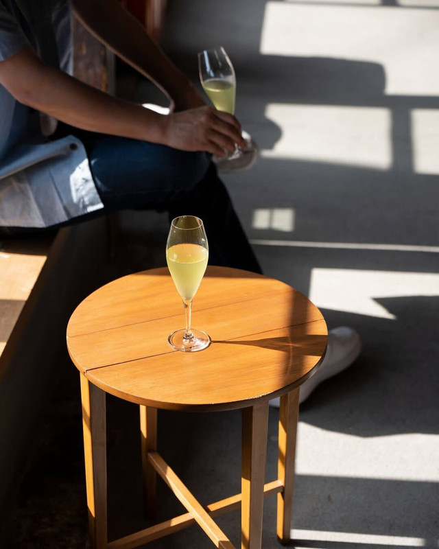 5月とはいえ日差しの強い日だったから涼やかで美味しかったな。 / 2