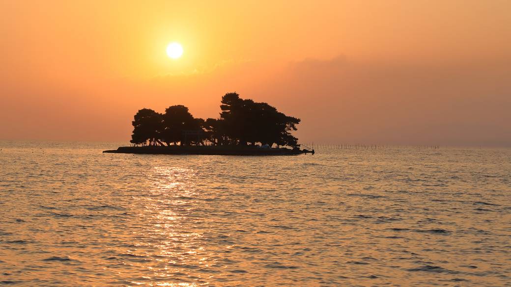 宍道湖 夕陽 / 3