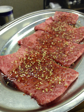 「つるや」料理 38031 極上霜降りロース