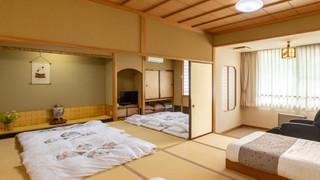 【禁煙】 二間続き和室＆和ベットルーム／和室2〜8名様