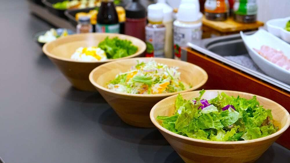 朝食ビュッフェ