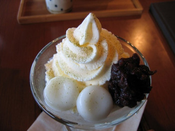 「cafe Ｓｈｉｚｕｋｕ」料理 597829 和しずくパフェ（上から）