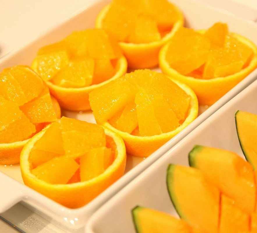 朝食ビュッフェ