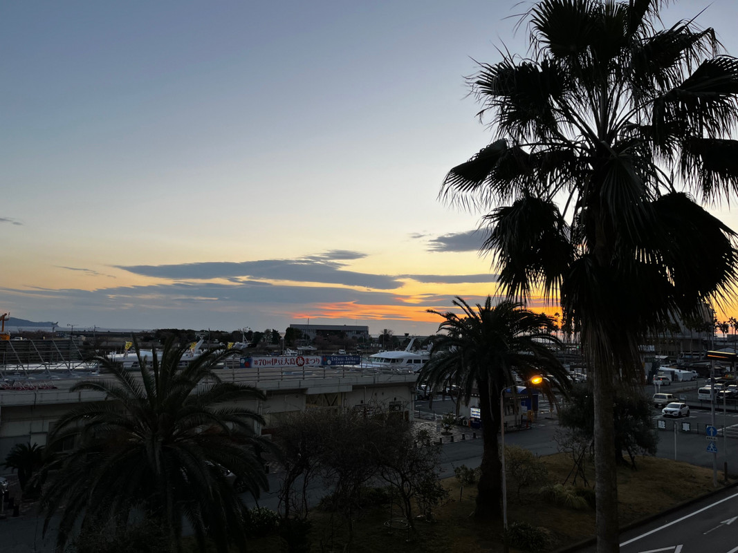 朝日が見えない・・・