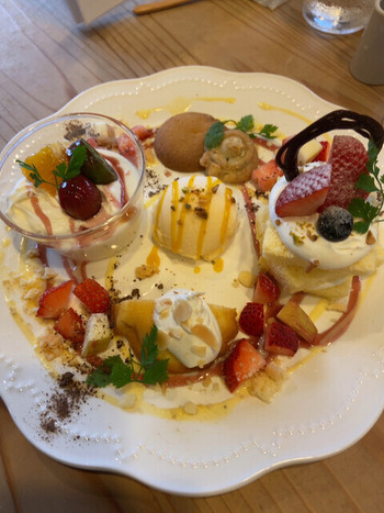 「foret cafe」 料理 139916656 ティータイムプレート