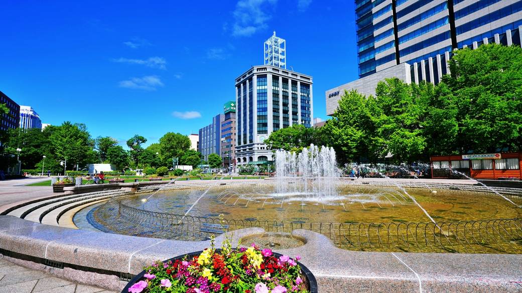 大通公園の噴水 / 2