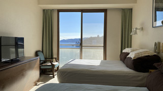 202個室　液晶ＴＶあり、洋室、バルコニー付、オーシャンビュー 禁煙