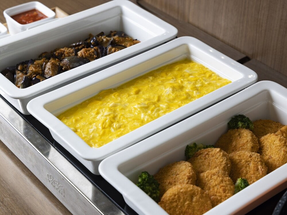 朝食ビュッフェ