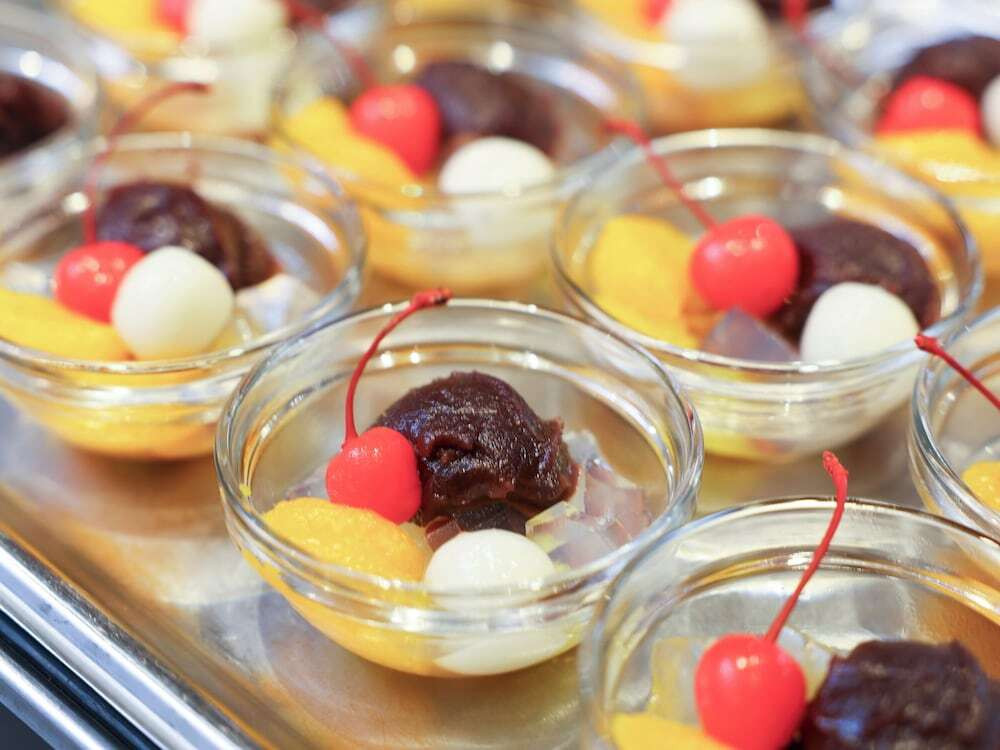 朝食ビュッフェ