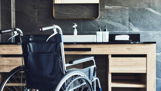 プレミアム ルーム クイーンベッド 2 台 バリアフリー (Outdoor Living Area)