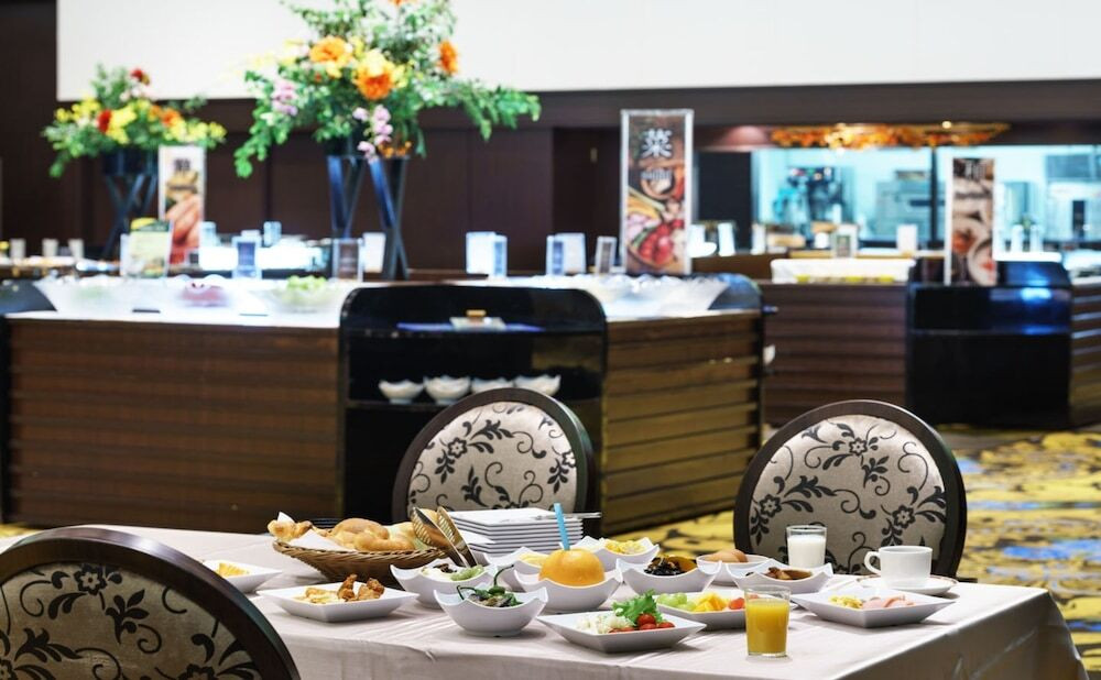 朝食ビュッフェ