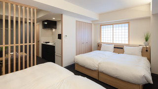 アパートメント (4 Single-Beds)