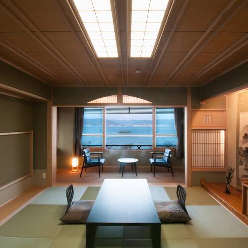 湖側本館客室 眺望 / 3