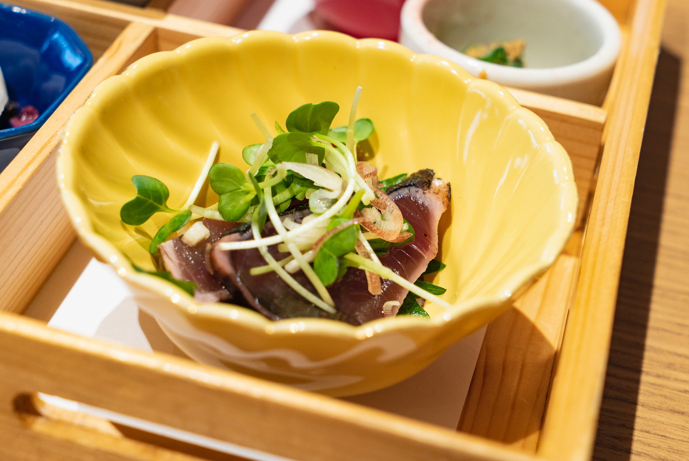 旬のカツオのたたき