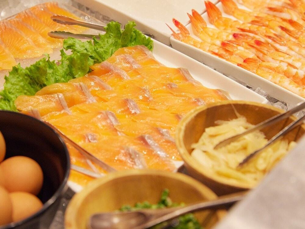 朝食ビュッフェ