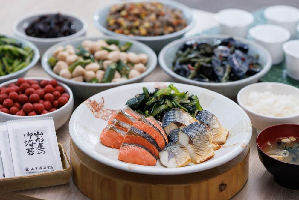 朝食ビュッフェ