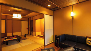 和室 半露天風呂トイレ付紺碧彩