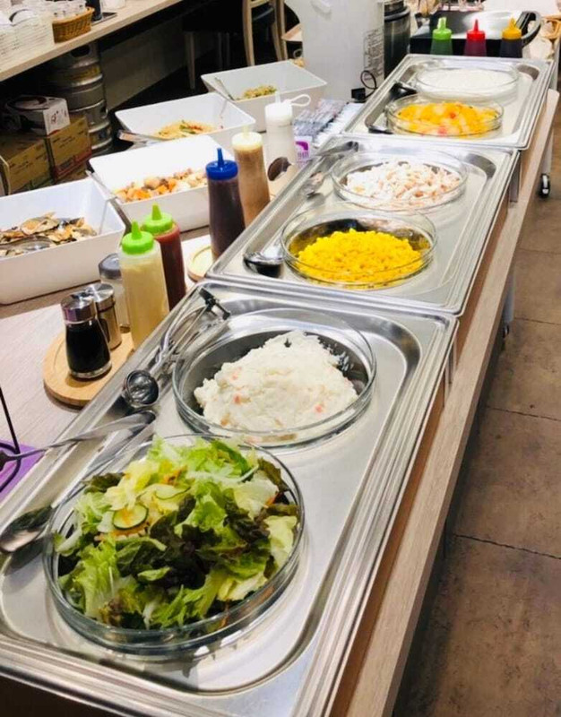 朝食ビュッフェ