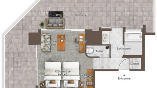 デラックス ツインルーム 禁煙