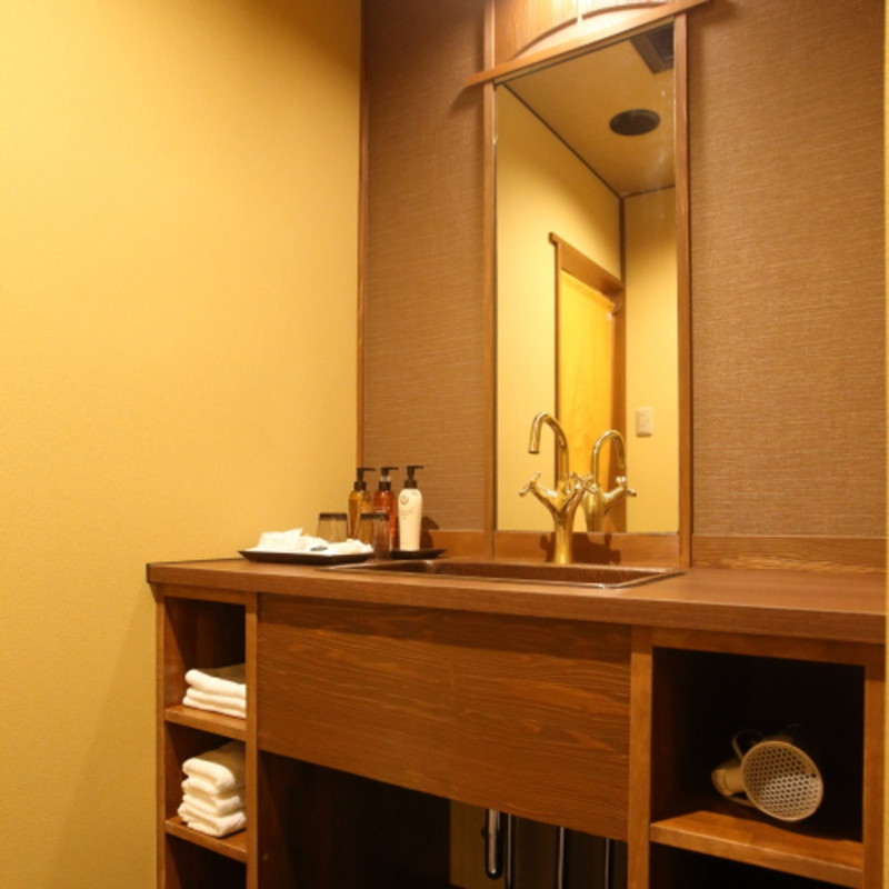 古九谷の洗面スペース