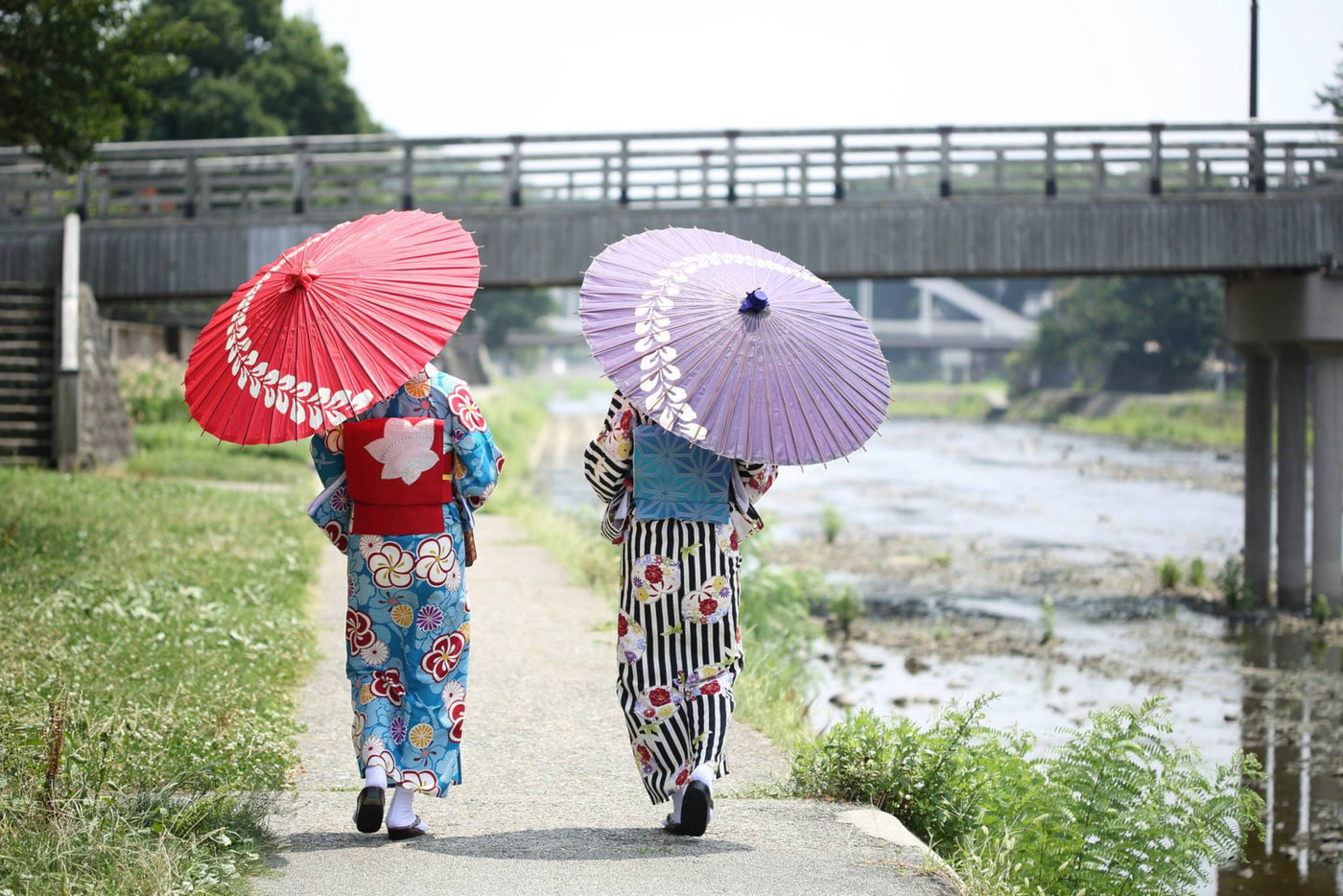 夏の金沢を姉妹で散歩しました。