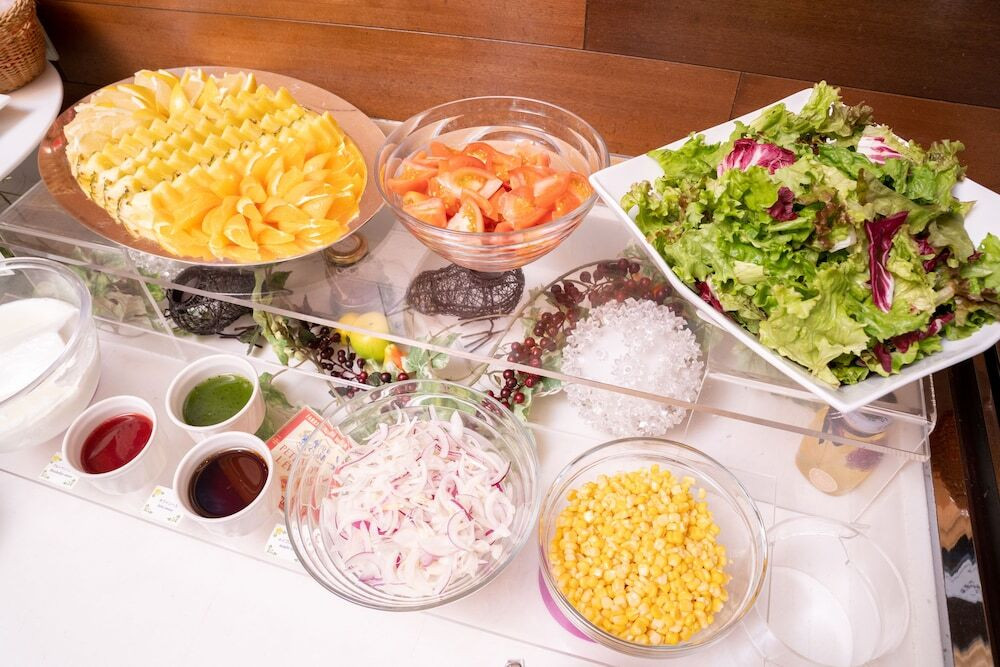 朝食ビュッフェ