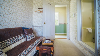 デザイン ルーム ダブルベッド 1 台 パーシャルシービュー