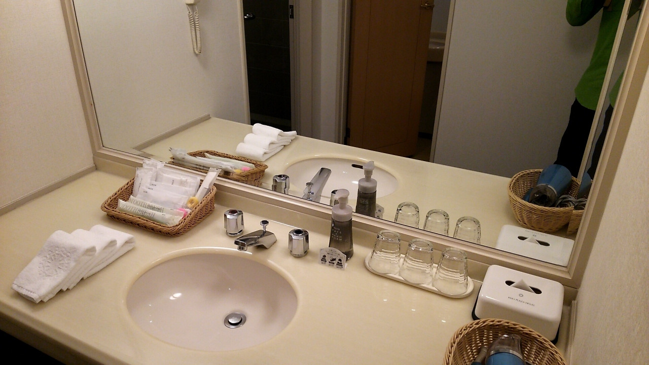 アメニティー類は揃ってます